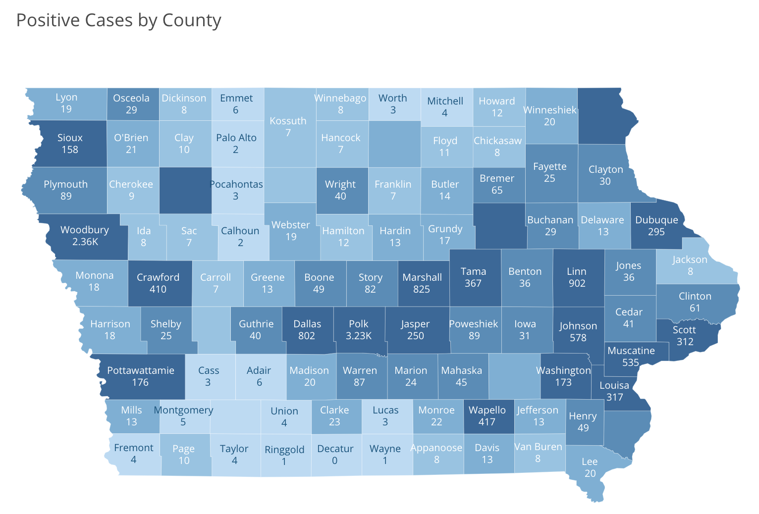 COVID-19 Case Count - May 20, 2020